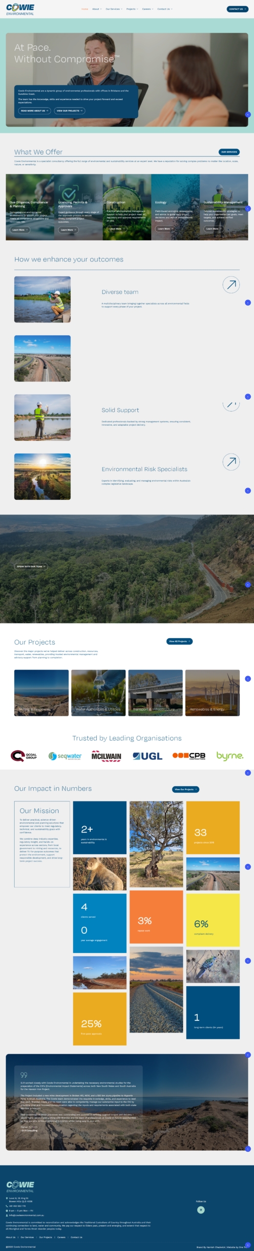 Cowie Environmental Website>
